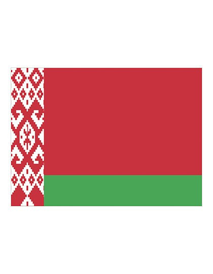 Printwear - Fahne Weißrussland