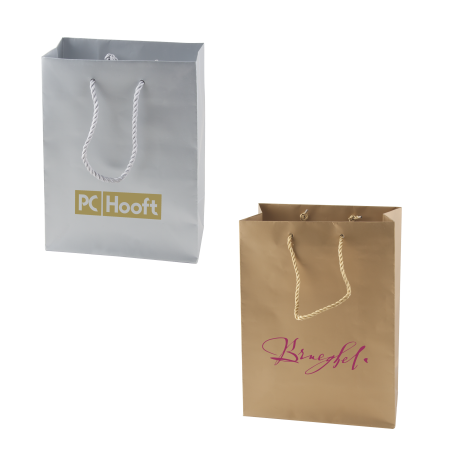 Matte Papiertasche 220x290x100 mm