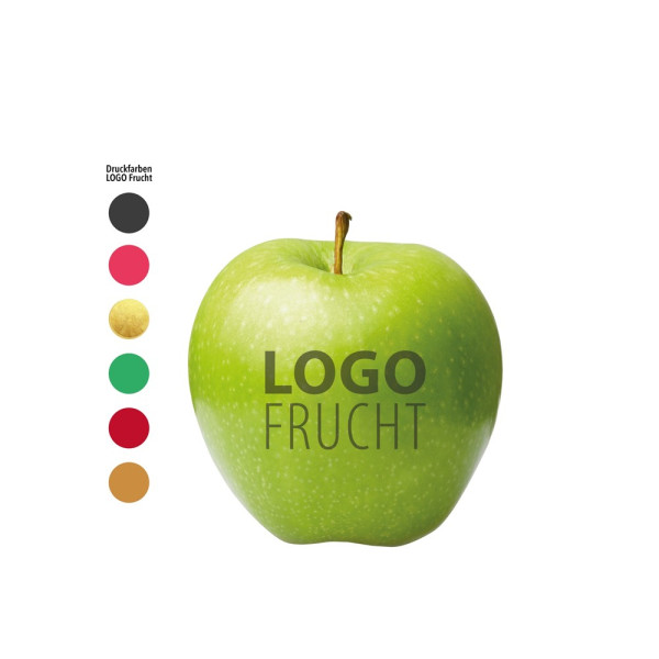 LogoFrucht Apfel grün