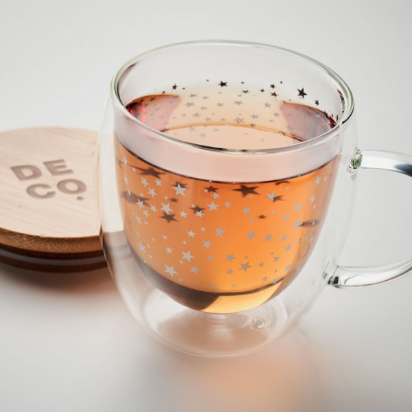 SION - Becher Borosilikatglas Stern