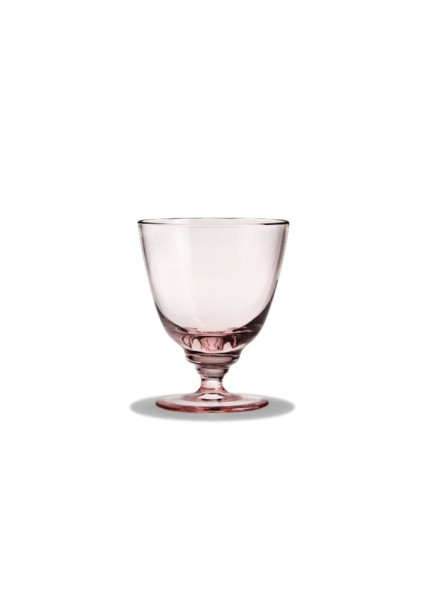 Holmegaard Flow Glas mit Fuß rosa 35 cl