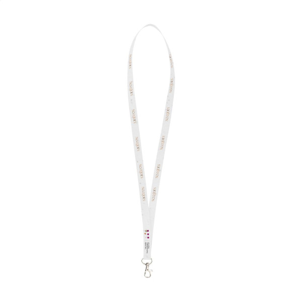 Seed Paper Lanyard 2 cm Schlüsselband